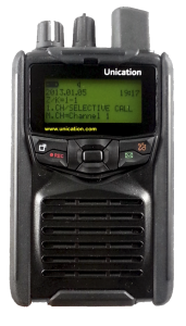 Unication G1 Voice Pager in Black