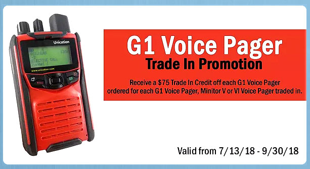 G1 Voice Pager Promotion