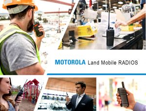 MOTOROLA land mobile radios