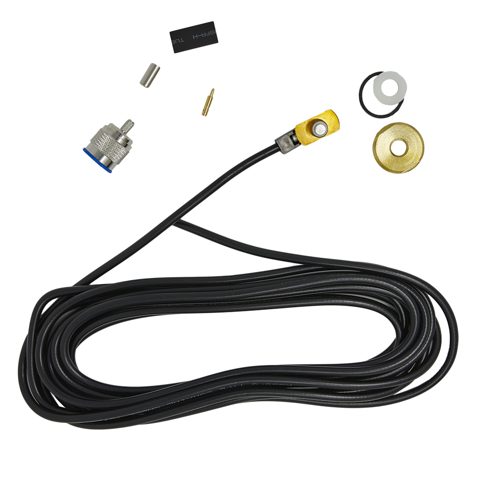 NMO Antenna Mount with 17' Cable and TYPE-N Male Connector