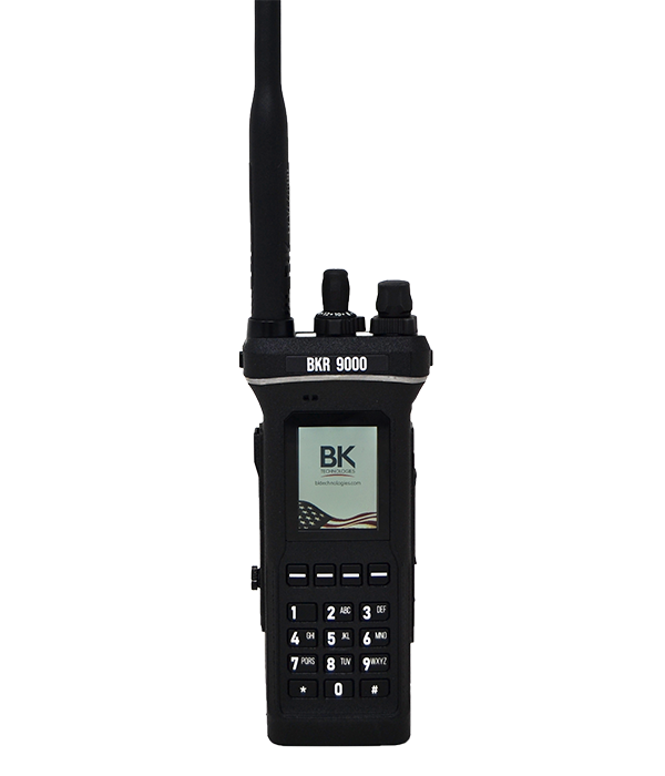 BKR9000 Black Hand Held radio